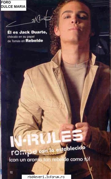 Jack Duarte - anahimiacolucci - Actori din Rebelde