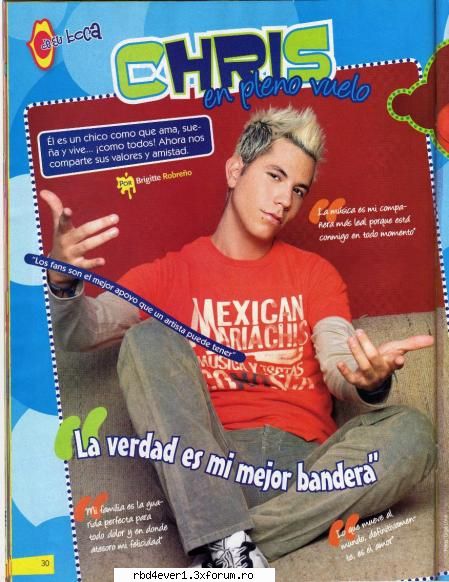 alegeti favoritul - christian chavez - Actori din Rebelde