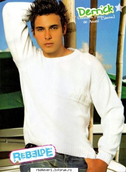 derick james - poze derick james - Actori din Rebelde