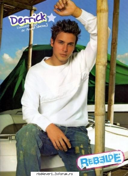 derick james - anahimiacolucci - Actori din Rebelde