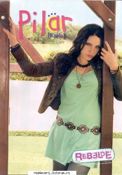 karla cossio - pilar gandia - Actori din Rebelde