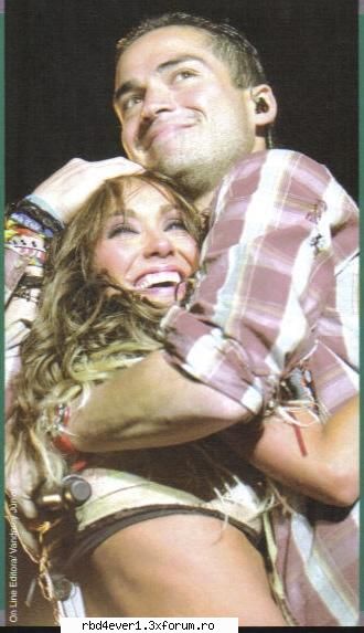 poze anahi y poncho din concerte - poze din concerte - Anahi y Alfonso
